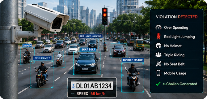AI-Based Traffic Enforcement