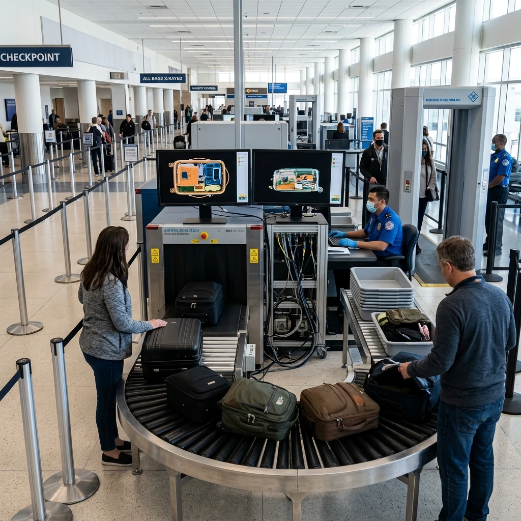 X-Ray Baggage Scanner — Airports